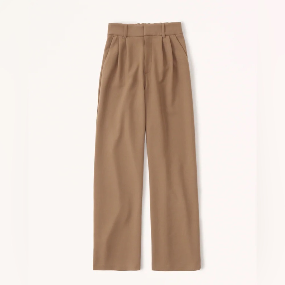 Abercrombie tailored wide leg pant Medium Long